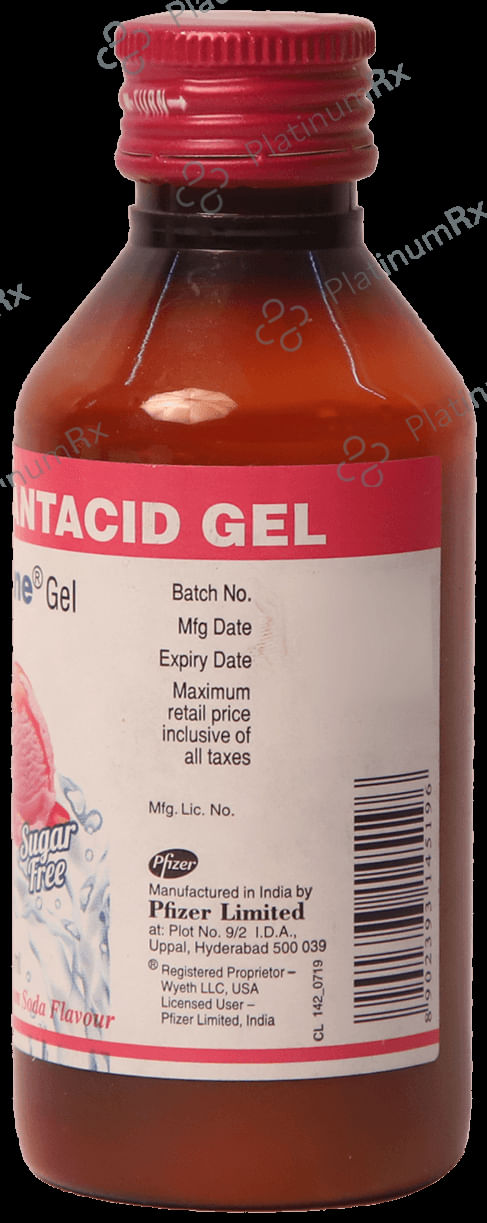 Mucaine Gel American Ice Cream Sugar Free 120ml