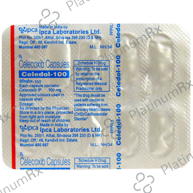Celedol 100mg Capsule 10s