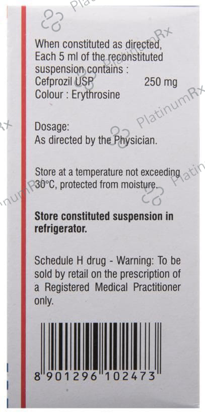 Refzil O 250mg Powder For Oral Suspension 30ml