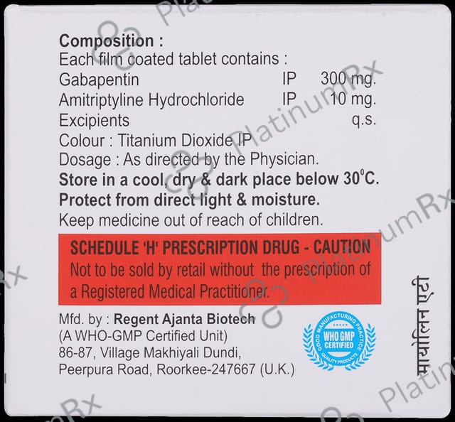 Myolin AT 300mg/10mg Tablet