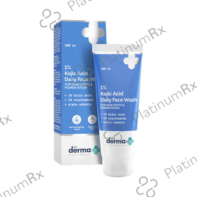The Derma Co 1% Kojic Acid Face Wash 100ml