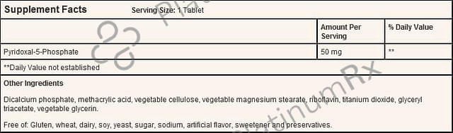 Solgar P-5-P 50mg Tablet 100 tablets