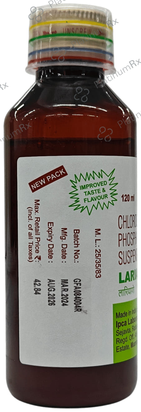 Lariago 50mg Suspension 120ml