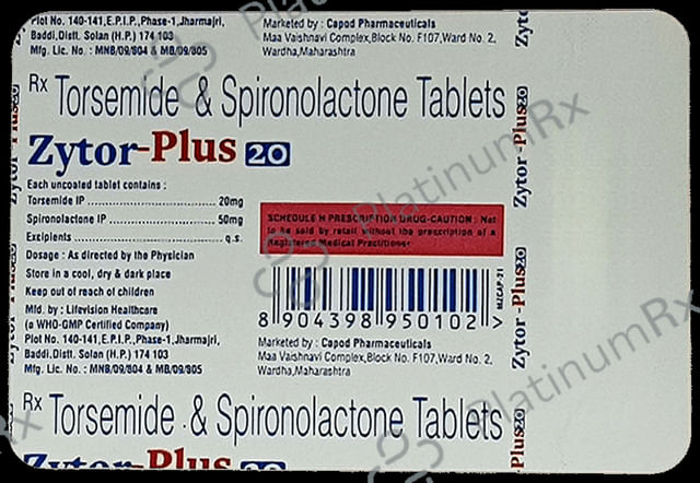 Zytor-Plus 20 Tablet