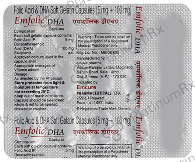 Emfolic DHA Capsule