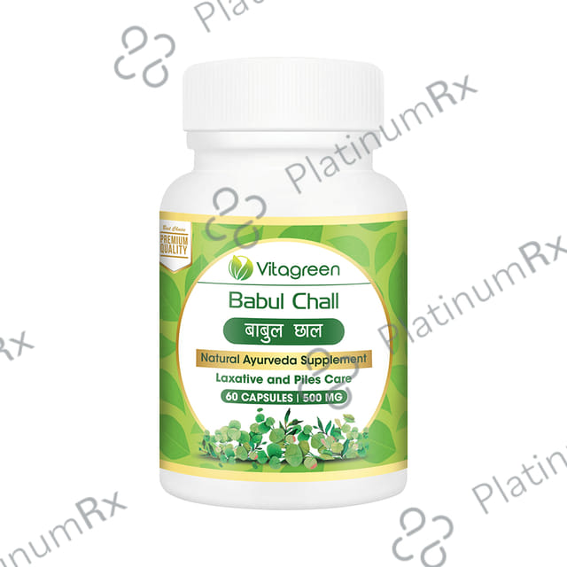 Vitagreen Babul Chall 500mg Capsule