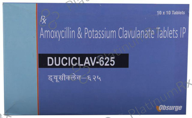 Duciclav 625 Tablet 10s
