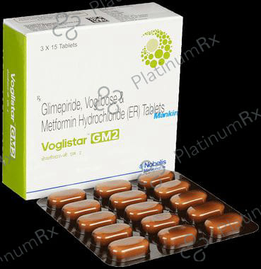 Voglistar GM2 Tablet ER 15s