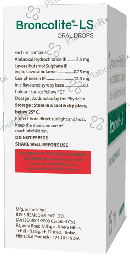 Broncolite LS Oral Drop 15ml