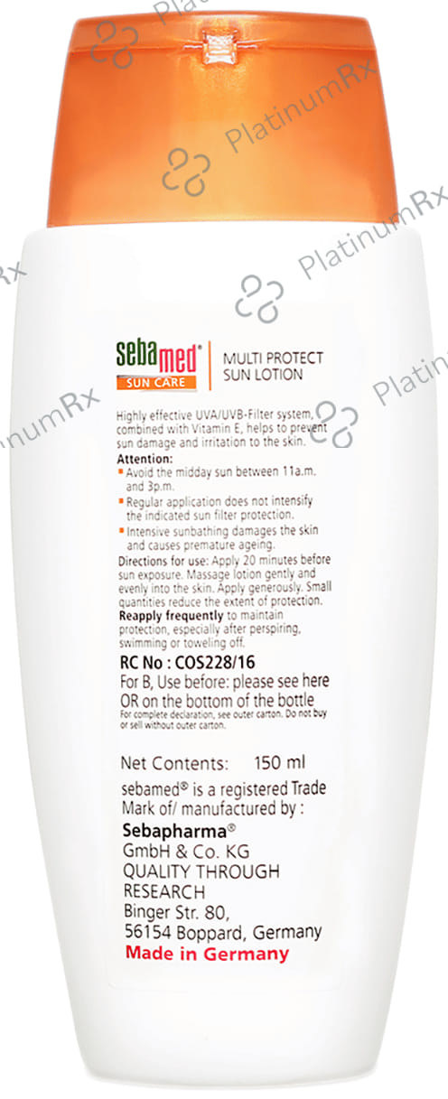 Sebamed Multi Protect Sun SPF 50+ Lotion 150ml