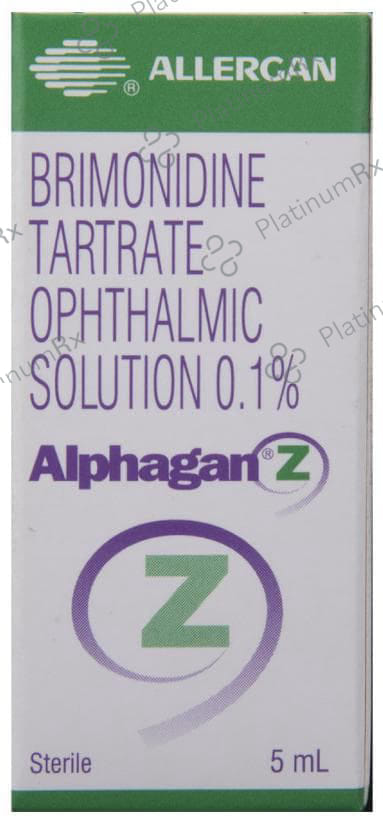 Alphagan Z 0.1% Ophthalmic Solution 5ml