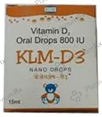KLM D3 Nano Drops 15ml