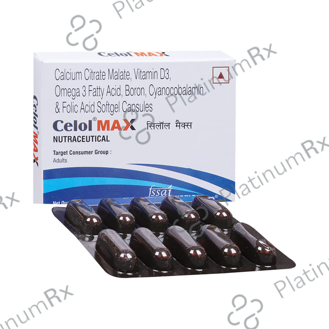 Celol Max Capsule 10s