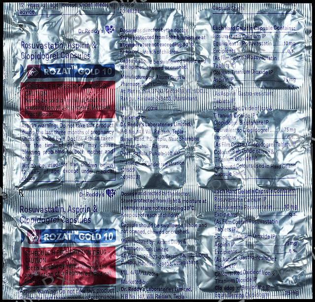 Rozat Gold 10/75/75mg Capsule 15s