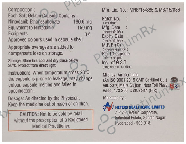 Prutis 150mg Capsule