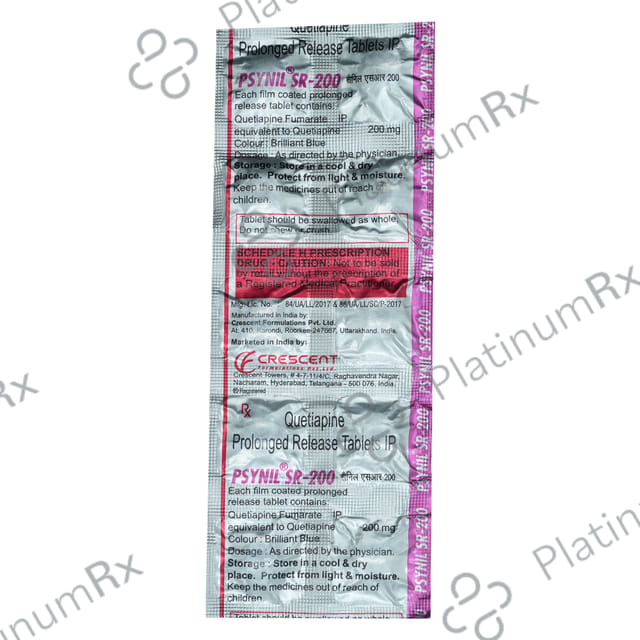Psynil SR 200 Tablet 10s