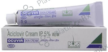Ocuvir 5% Skin Cream 5gm