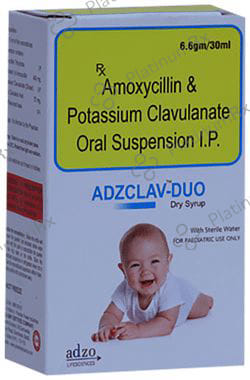 Adzclav Duo 400/57mg Dry Syrup 30ml