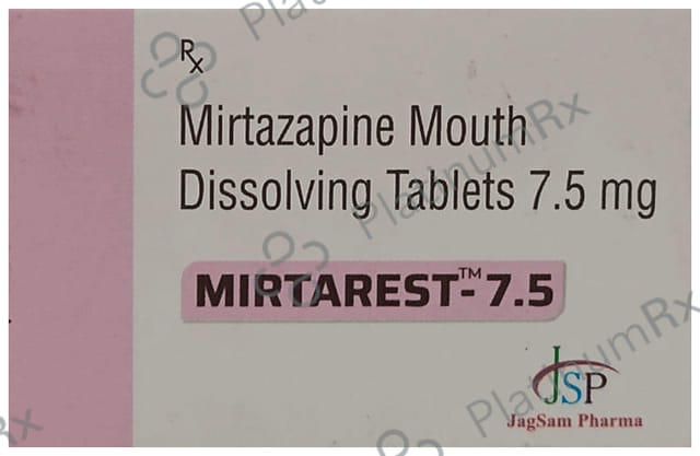 Mirtarest 7.5mg Tablet 10s