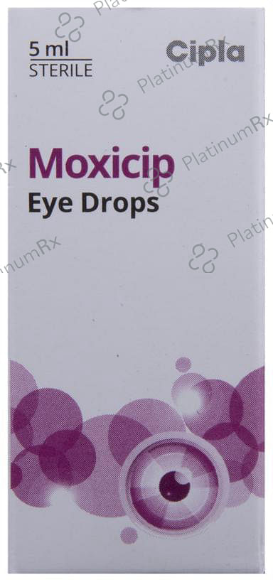 Moxicip 0.5% Eye Drop 5ml
