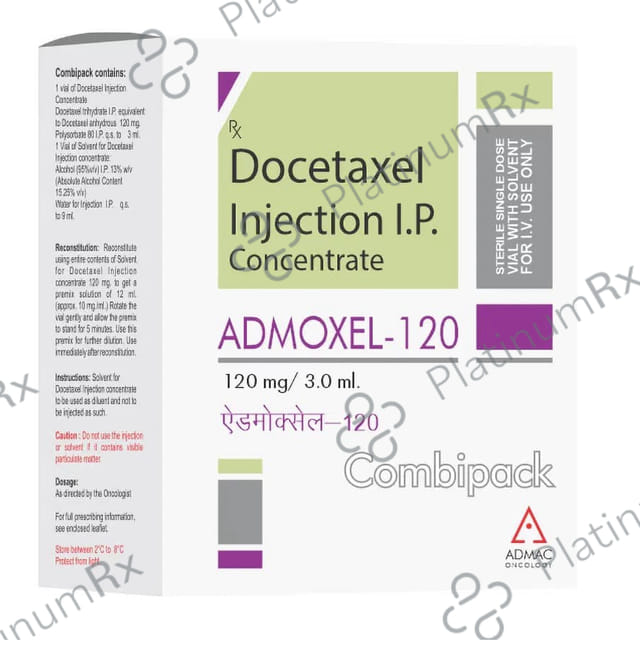 Admoxel 120mg Combipack Injection 3 ml