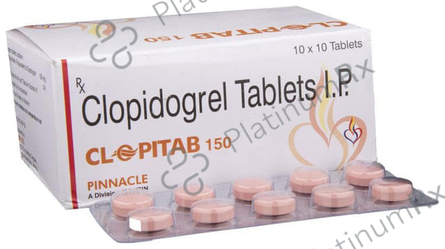 Clopitab 150mg Tablet 10s