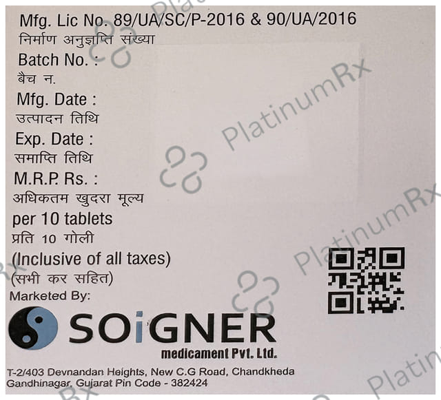 Sogcef OZ 200mg/500mg Tablet
