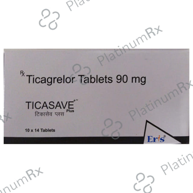Ticasave Plus 90mg Tablet 10s
