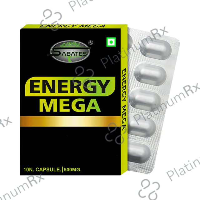 Sabates Energy Mega Capsule 10 capsules