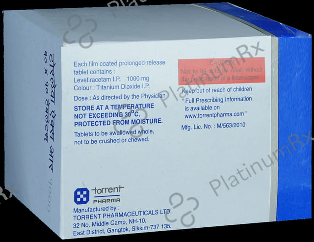 Torleva XR 1000mg Tablet PR 10s