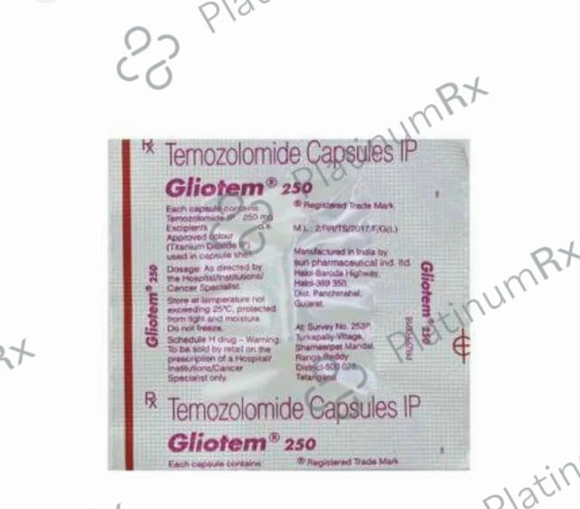 Gliotem 250mg Capsule 1s