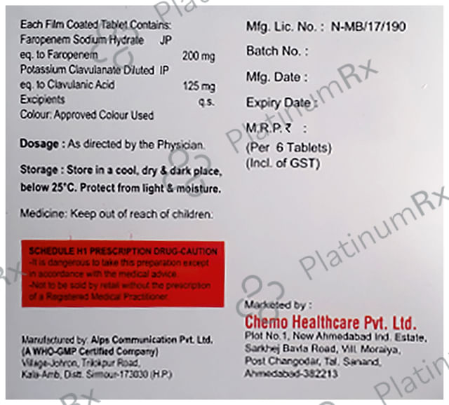 Farokem 200 CV Tablet