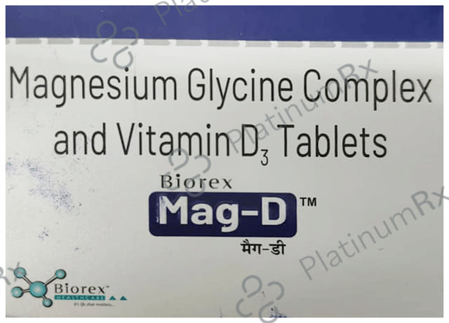 Mag D 250mg/1000IU Tablet 10s