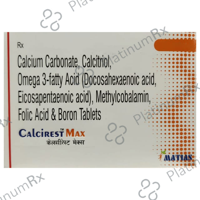 Calcirest Max Tablet 10s