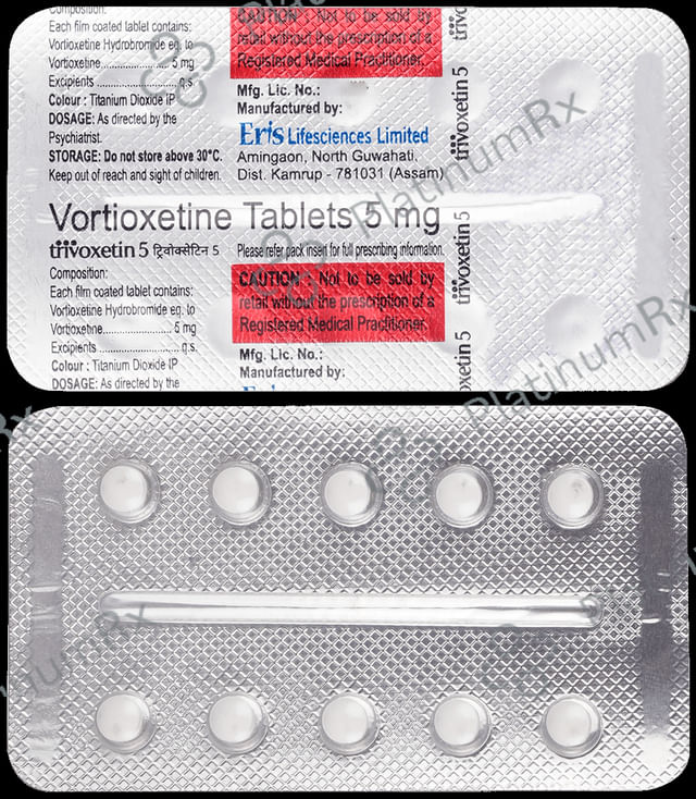 Trivoxetin 5mg Tablet