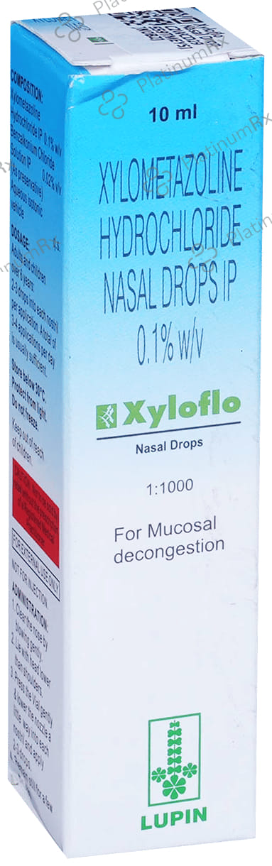Xyloflo 0.1% Nasal Drops 10ml