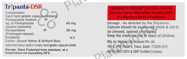 Tripanta D 30/40mg Capsule SR 10s