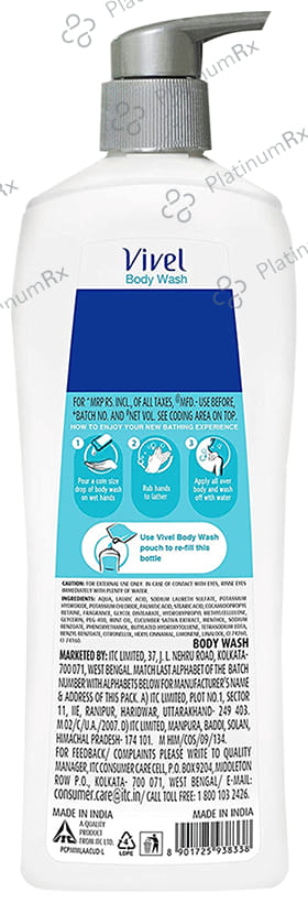 Vivel Mint + Cucumber Family Pack Body Wash