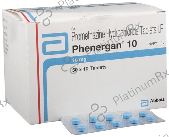 Phenergan 10mg Tablet 10s