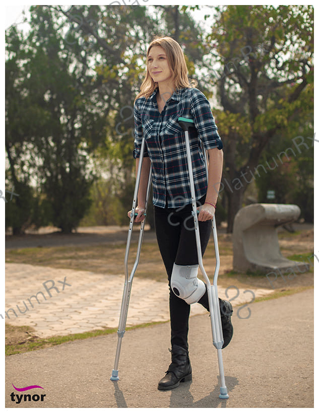 Tynor L21 Auxiliary Crutch (Pair) Large