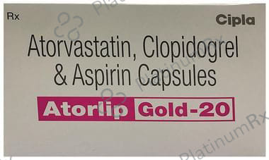 Atorlip Gold 20/75/75mg Capsule 10s