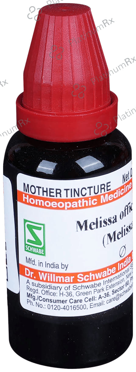 Dr Willmar Schwabe India Melissa Mother Tincture Q