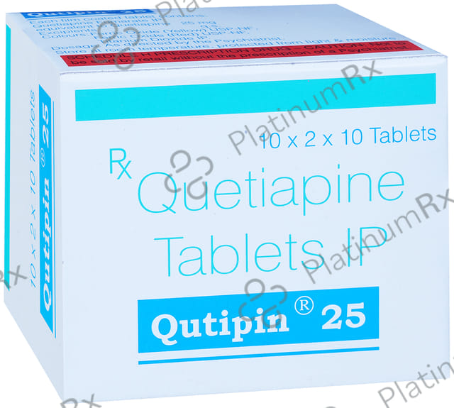 Qutipin 25mg Tablet 10s