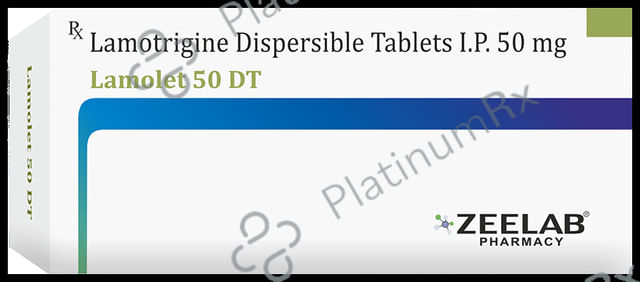 Lamolet 50mg Tablet DT