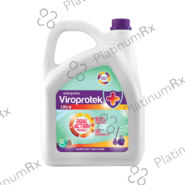 Asianpaints Viroprotek Ultra Disinfectant Floor Cleaner Pine 5 Ltr