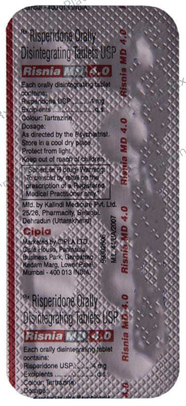 Risnia MD 4 Tablet