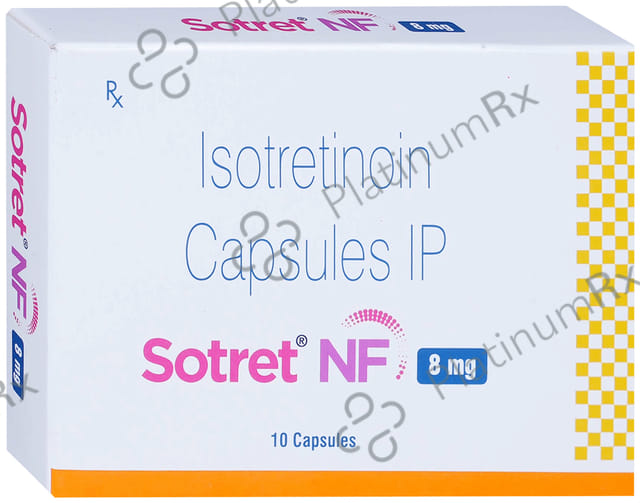 Sotret NF 8mg Capsule 10s