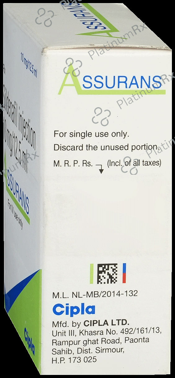 Assurans 0.8mg Injection 12.5ml