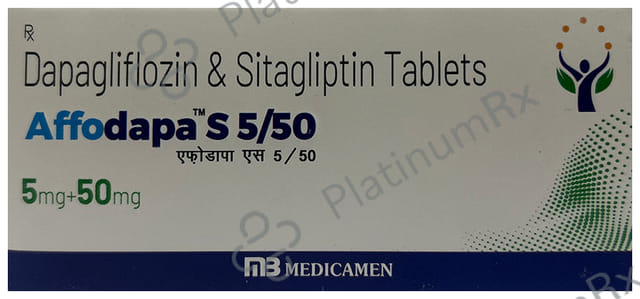 Affodapa S 5/50mg Tablet 10s