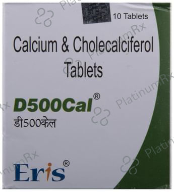 D500Cal 500mg/500IU Tablet 10s